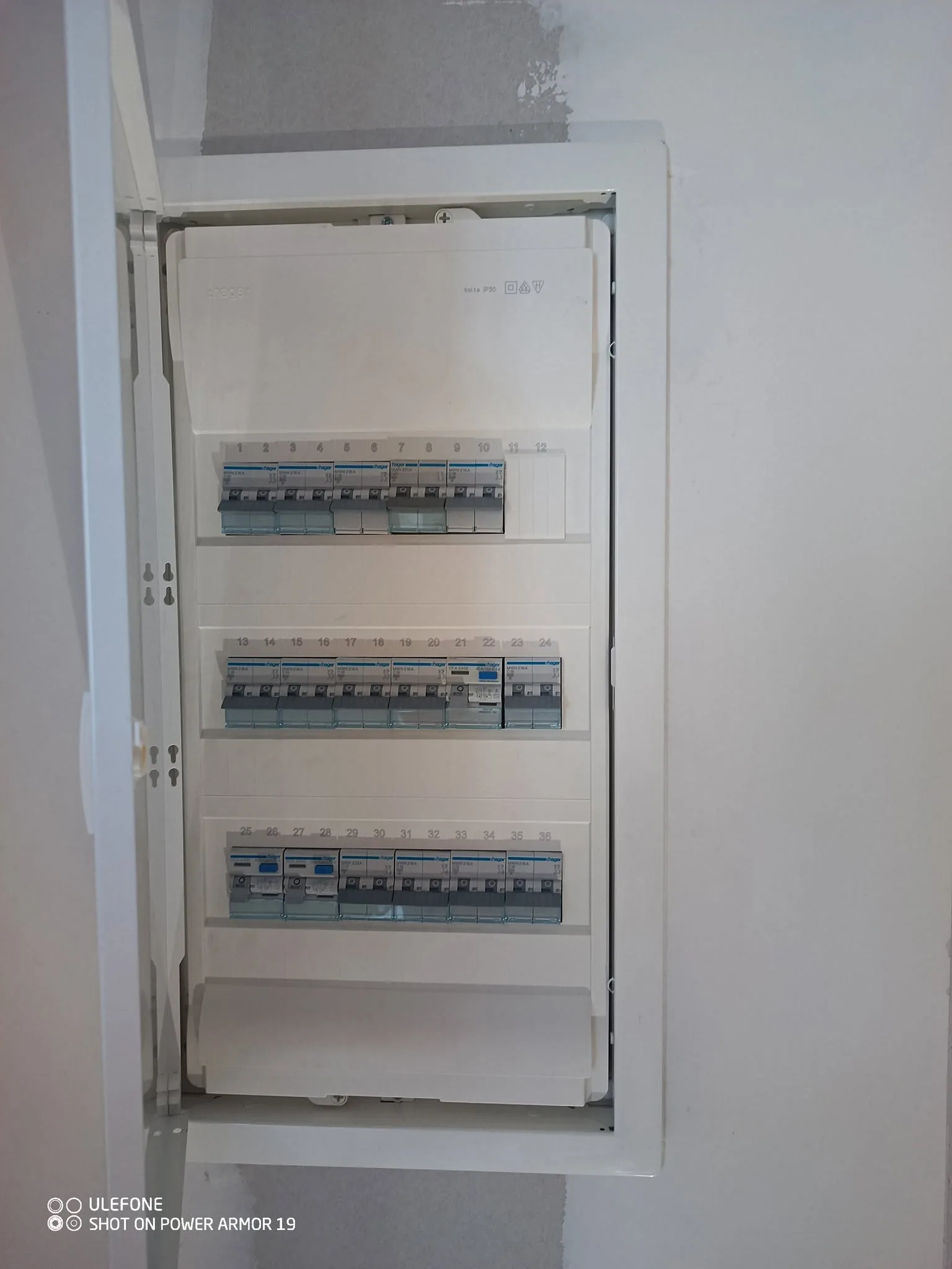 Installation complète réalisé par Volt'D à Soignies